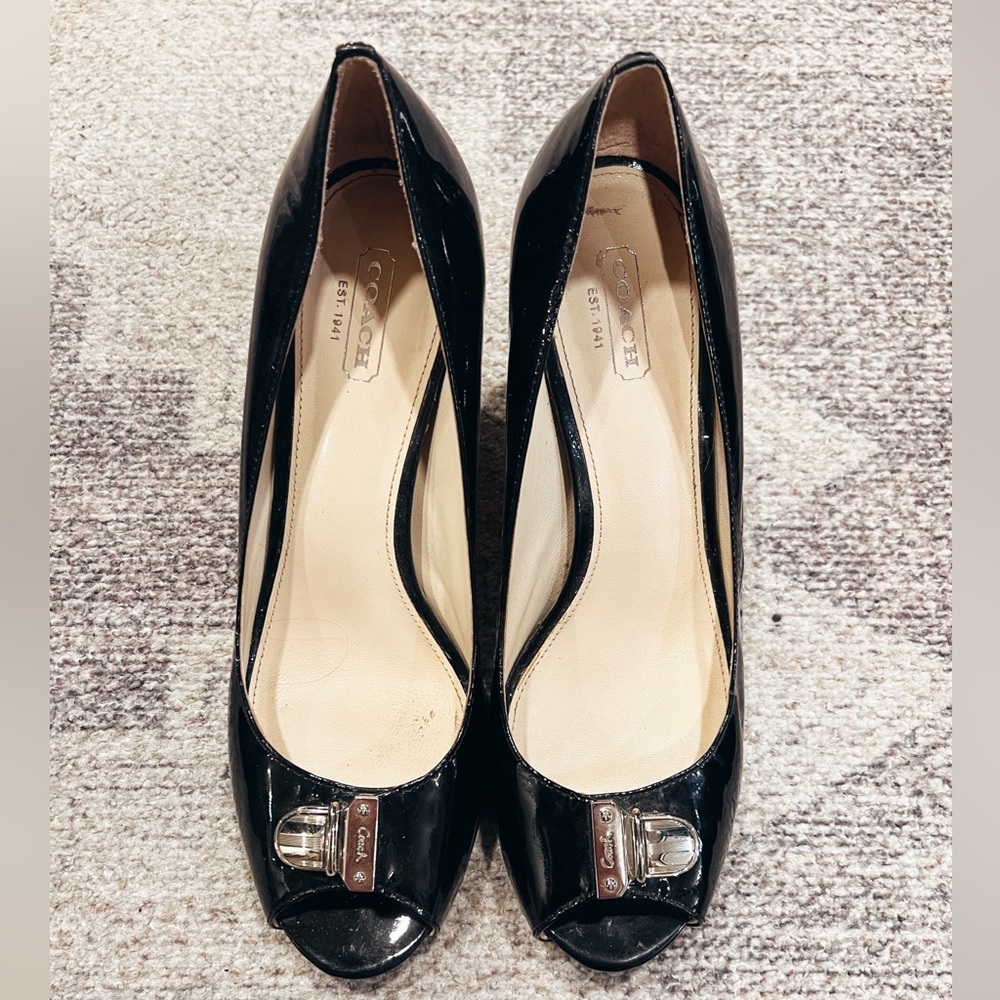 COACH Buckle Pumps
